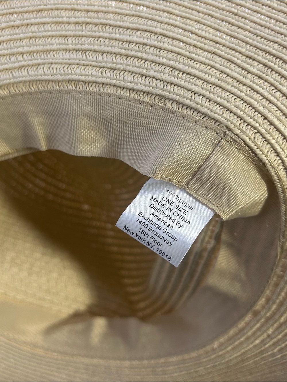 Bon Voyage Here Comes The Sun Women’s Embroidered Wide Brim Beach Hat NWT - Picture 7 of 7